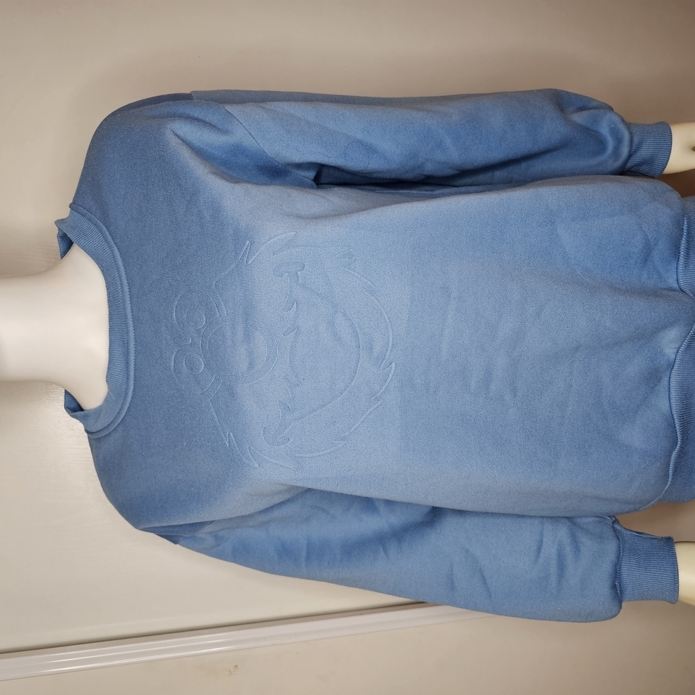 Cookie Monster Pullerover Women's Sweatshirt Size S/M Long Sleeve Sesame Street